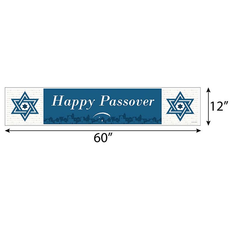 Big Dot of Happiness Happy Passover - Pesach Party Decorations Party Banner, 2 of 7