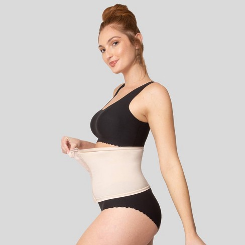  Belly Bandit - Luxe Postpartum Belly Wrap - Abdominal Binder  and Targeted Compression Belt After Birth, Women's Belly Support Band for  Postpartum and C-Section Recovery - Regular Fit, Black, X-Small 