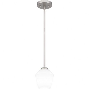 Quoizel Lighting Nielson 1 - Light Pendant in  Brushed Nickel - 1 of 1