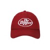 Dr. Pepper Adult Red Embroidered Front Art Logo Hat - 2 of 4