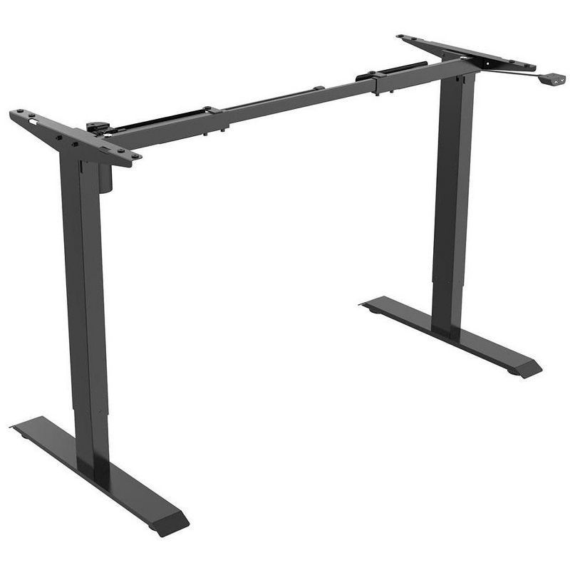Monoprice Single Motor Sit-Stand Desk - Black, Back to Basics Electric, 32.4 x 18.9 x 27.9 Inches, Lifts & Lowers Up To 154lbs - Workstream Collection, 2 of 6