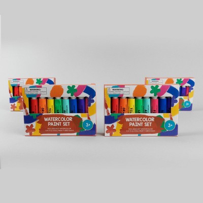 4ct Watercolor Kit with 8 Colors - Bullseye's Playground™
