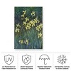 "The Yellow Irises" Outdoor All-Weather Wall Decor - 3 of 4