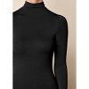 VENUS Womens Long Sleeve Ruched Dress - 3 of 4