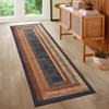 Nasitip Modern Abstract Stripe Area Rugs for Living Room Soft Low Pile Non-Sliping, Machine Washable - 4 of 4