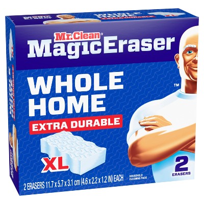 Mr. Clean Unscented Magic Eraser Whole Home Extra Durable Multi-Purpose Cleaner - 2ct