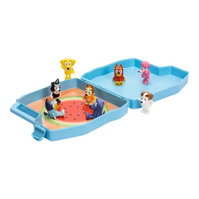 Bluey Play &#38; Go Collector Case with Figures