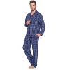 Ashford & Brooks Mens Woven Pajamas Long Pj Set - 3 of 4