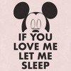 Mickey & Friends If You Love Me Let Me Sleep Quote T-Shirt - 2 of 3