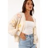 Petal and Pup Womens Sienna Flower Cardigan - 2 of 4