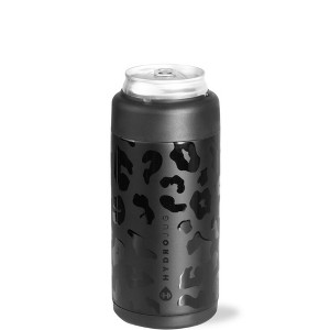 HydroJug Can Cooler - 2-in-1 Insulated Can Cooler Cup 12oz - Stainless Steel, Non-Slip Rubber Base, Screw-Top Lid - 1 of 4
