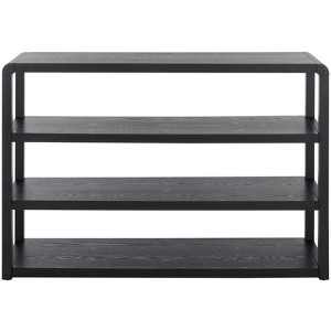 Omara 4 Tier Console Table - CNS2310C - Black - Safavieh - 1 of 4