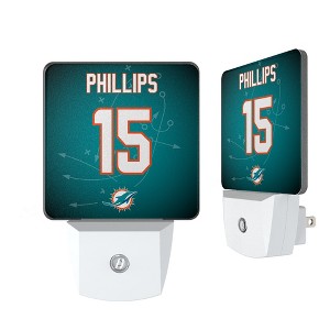 NFL Miami Dolphins Players Game Tactic Night Light 2-Pack - 1 of 4