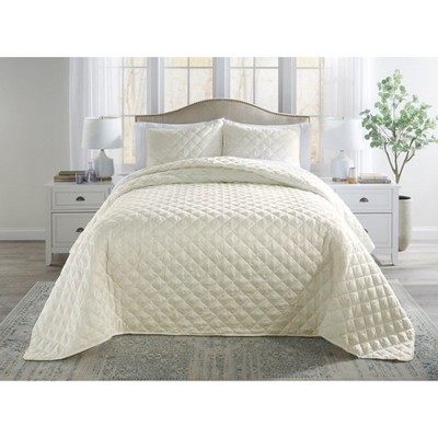 BrylaneHome Melange Bedspread 3 Piece Set