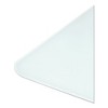 U Brands Cubicle Glass Dry Erase Board, 12 x 12, White Surface - 4 of 4