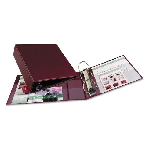 79366 Avery Heavy-Duty Binder with 5-Inch One Touch EZD Ring Maroon 