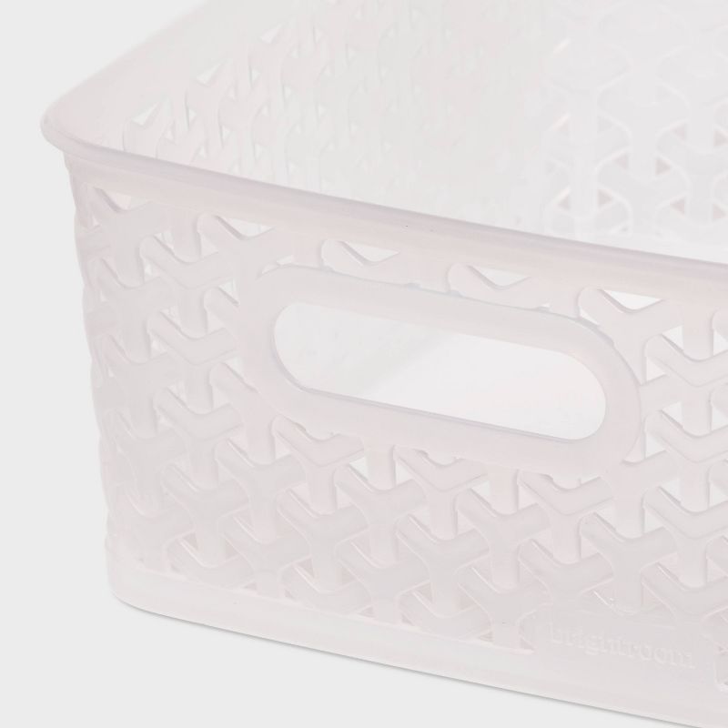 Y-Weave Small Decorative Storage Basket Translucent - Brightroom&#8482;, 3 of 6