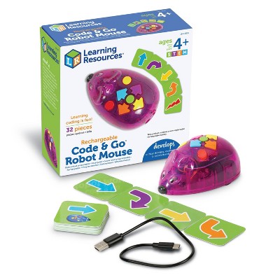 Learning Resources Code & Go Robot Rechargable Mouse