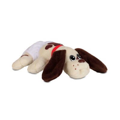 Pound Puppies Newborns Stuffed Animal Cream With Medium Brown Spots