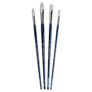 Silver Brush Bristlon Cats Tongue Brush Variety, 4 Brushes - 1 of 4