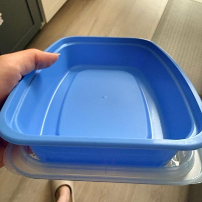 Food Storage Containers Rectangle - 28oz/7pk - Blue - up&up™ : Target