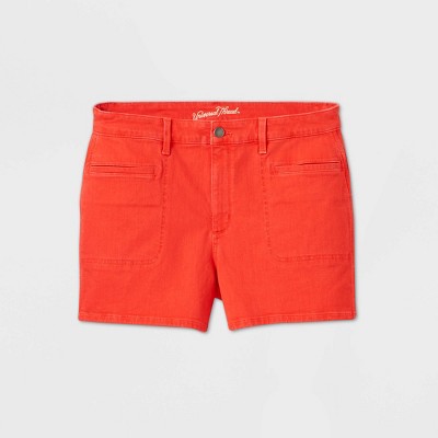 target plus size jean shorts