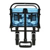 CAVINAS Trendy Lightweight Folding Wagon Cart,Colorful Prints Shopping Cart with All-Terrain Wheels,Wagon for Camping,Shopping,Sports - 4 of 4