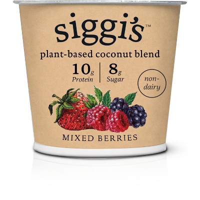 Siggi's Mixed Berries Plant-Based Coconut Blend Yogurt Alternative - 5.3oz