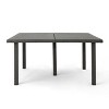 CAVINAS 64 Inch Square Patio Dining Table,Rattan Outdoor Dining Table,Patio Table for Porch Backyard Balcony - 2 of 4