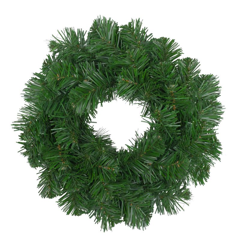 Northlight 12" Deluxe Windsor Pine Artificial Christmas Wreath - Unlit, 1 of 6