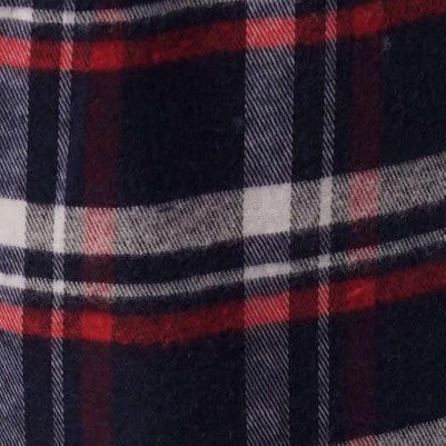 navy plaid