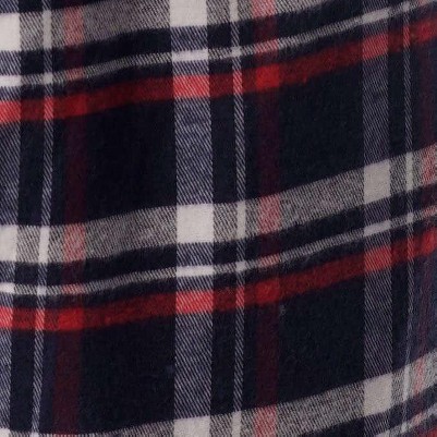 navy plaid