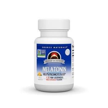 Source Naturals, Inc. Sleep Science Melatonin 1 mg, Orange  -  100 Lozenges