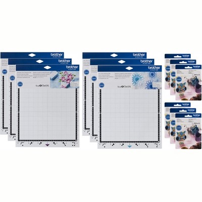 Brother Scanncut Dx Adhesive Mats Assortment, 12 X 24 : Target