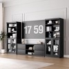Lirago Accent Storage Cabinet Medicine Cabinets 36*31 Black - 4 of 4