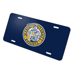 Marian University Primary Logo Novelty Metal Vanity Tag License Plate - 1 of 4