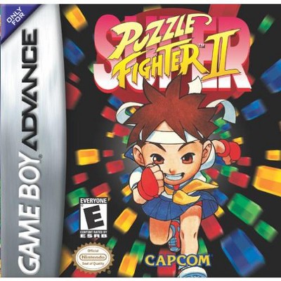 Jogo Super Puzzle Street Fighter Ii - Game Boy Advance Gba