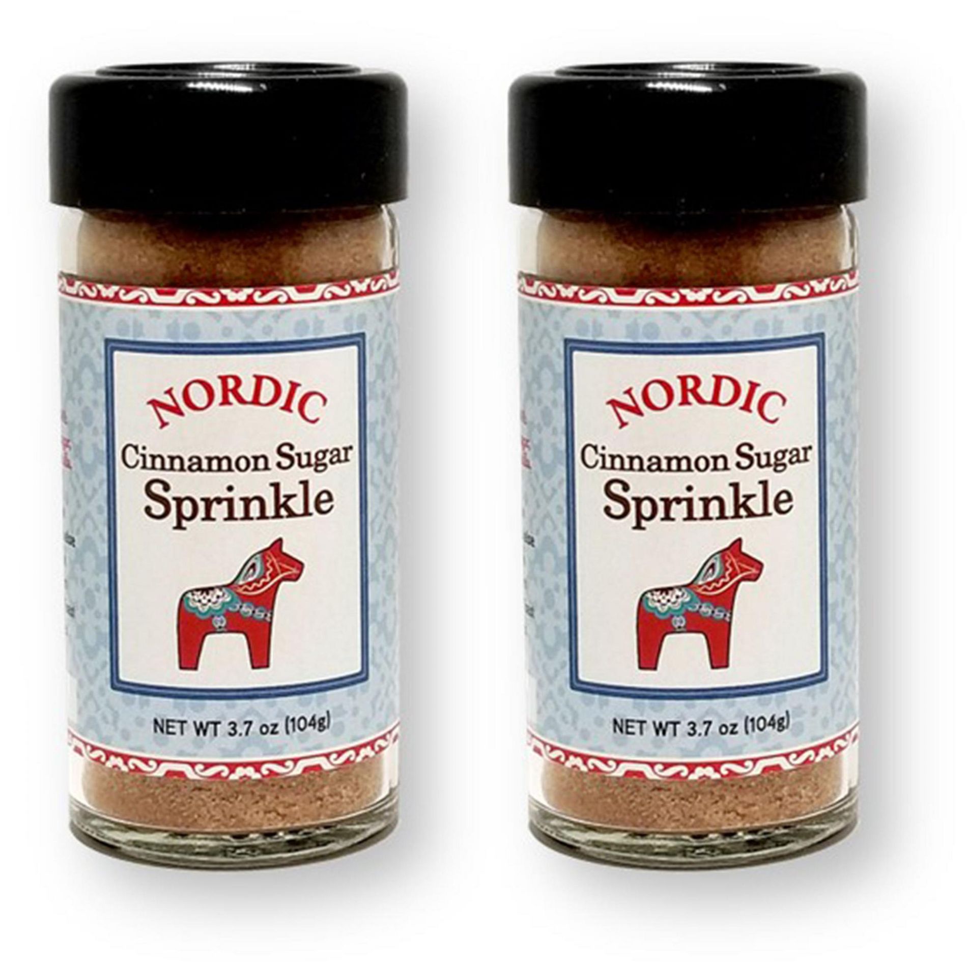 Nordic Goods Cinnamon Sugar Sprinkle 3.7 Oz. (Pack of 2)
