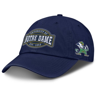 NCAA Notre Dame Fighting Irish Unstructured Baseball Hat: Cotton, Pull-On, Tagless