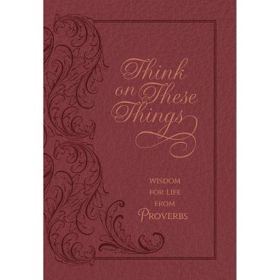 Think on These Things Cordovan - by  A Living Waters Film (Leather Bound)