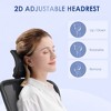 TiramisuBest High Back Ergonomic Mesh Office Chair, Adjustable, 360¡ã Swivel Wheels, Black - 3 of 4