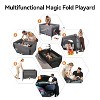 MYKKO 1-Second Setup 3-in-1 Playard for Babies - Heavy-Duty Steel Frame for Safe Sleep Space, Portable Crib with Zip Door - 3 of 4