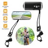 LakeForest "360° Adjustable Bicycle Mirrors, Scratch-Resistant Rectangular Rearview Bike Mirrors for Safety" Black - 2 of 4