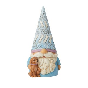 Jim Shore 5.5 Inch Gnome Better Friends Puppy Dog Heartwood Creek Gnome Figurines - 1 of 3