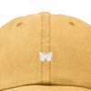 Dalix Lil Butterfly Embroidered Cotton Cap Outdoor Dad Hat Womens - 2 of 4