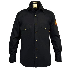 Flame Resistant FR Shirt - 100% C - Light Weight - 7oz - 1 of 4
