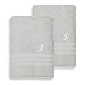 Linum Home Textiles 100% Turkish Cotton 2PC Denzi Bath Sheet Set - 1 of 1