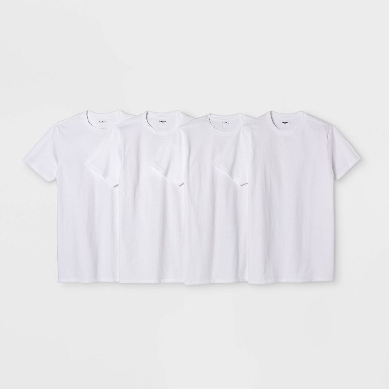 Men's Short Sleeve 4pk Crewneck T-Shirt - Goodfellow & Co™, 1 of 2