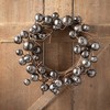 Sullivans Artificial Gray Jingle Bell Mini Christmas Wreath  Gray  Indoor Christmas DÃƒÂ©cor - 3 of 4