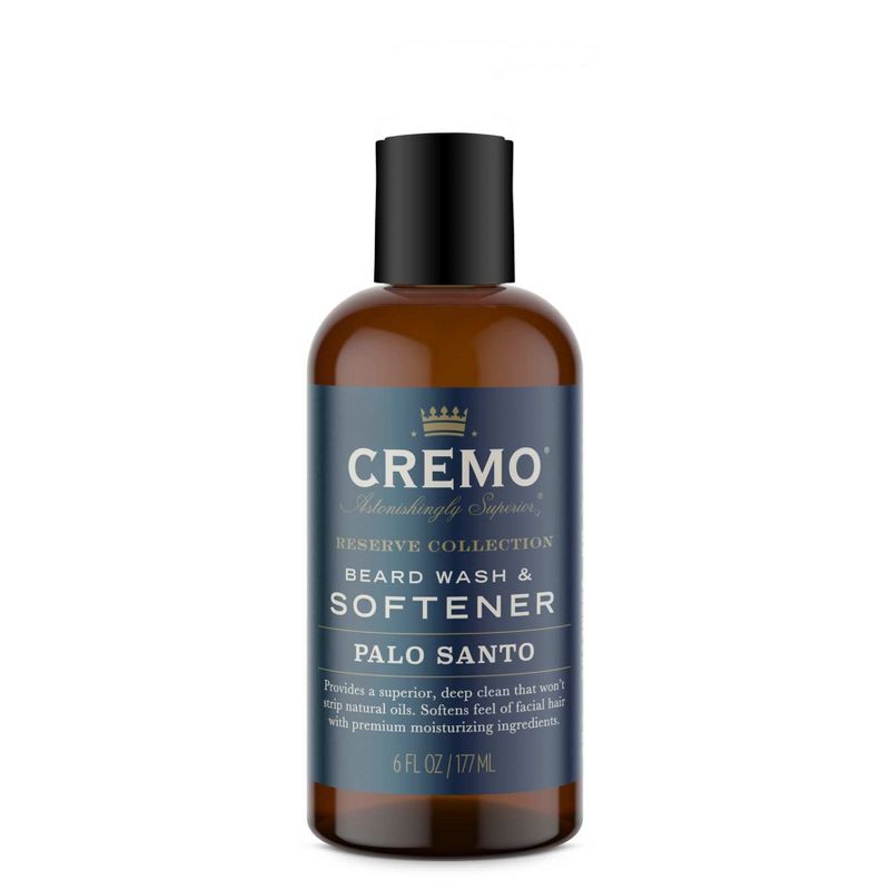 Cremo Palo Santo 2-in-1 Beard Wash and Softener - 6 fl oz, 1 of 6